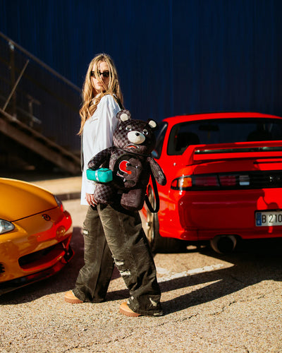 SPRAYGROUND SPEED SHARK SIDE SWIPE MONEYBEAR TEDDY BEAR BACKPACK