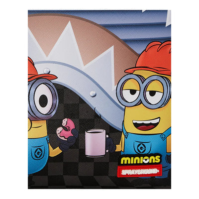 SPRAYGROUND MINION AND SPRAYGROUND SIGN BACKPACK