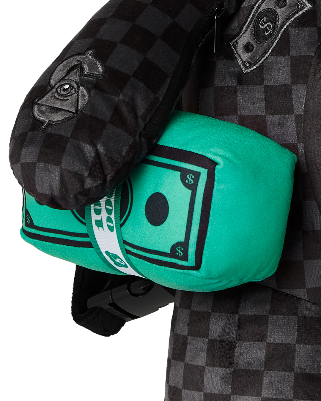 SPRAYGROUND SPEED SHARK SIDE SWIPE MONEYBEAR TEDDY BEAR BACKPACK