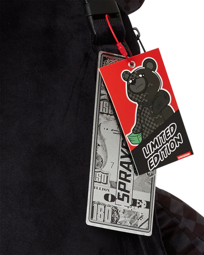 SPRAYGROUND SPEED SHARK SIDE SWIPE MONEYBEAR TEDDY BEAR BACKPACK