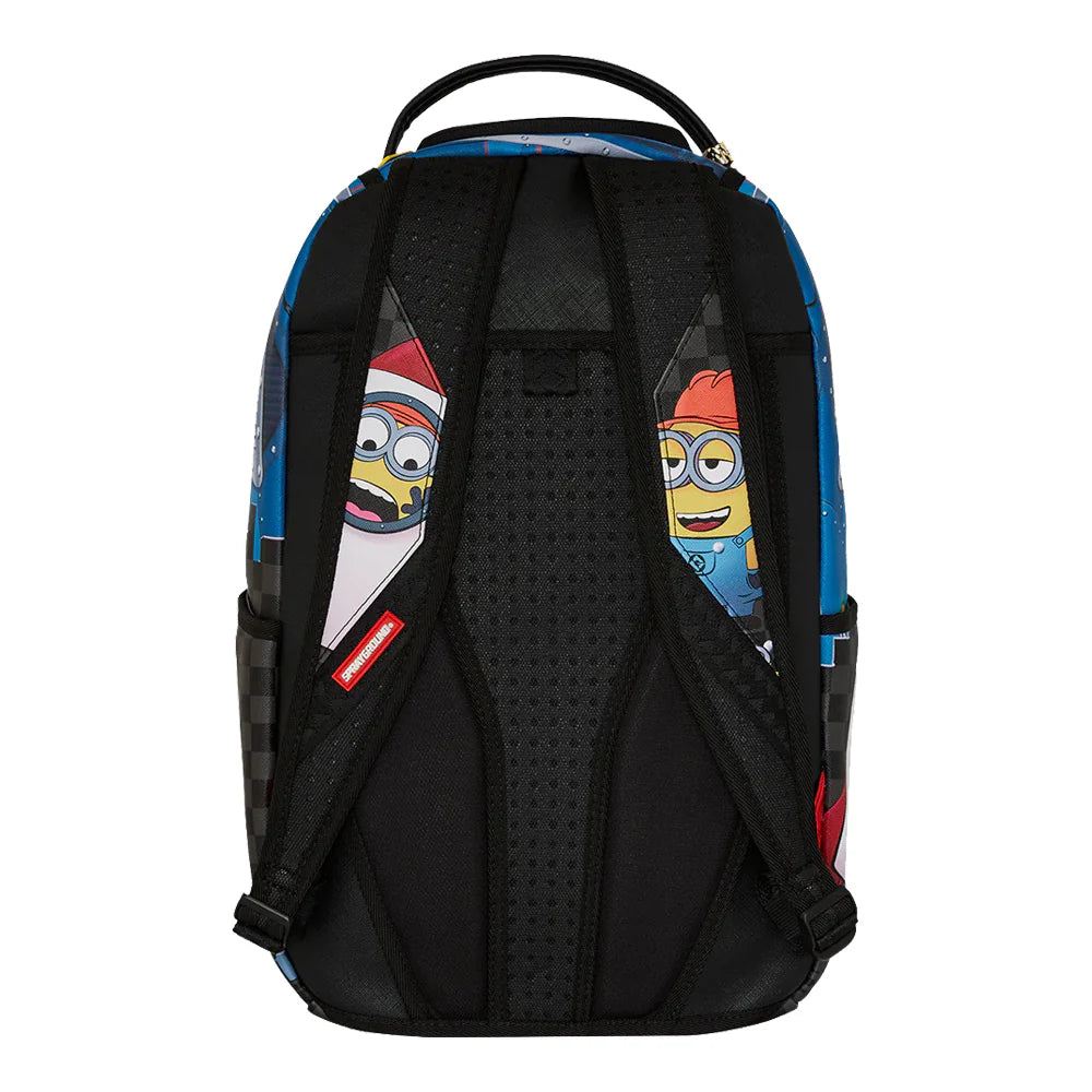 SPRAYGROUND MINION AND SPRAYGROUND SIGN BACKPACK