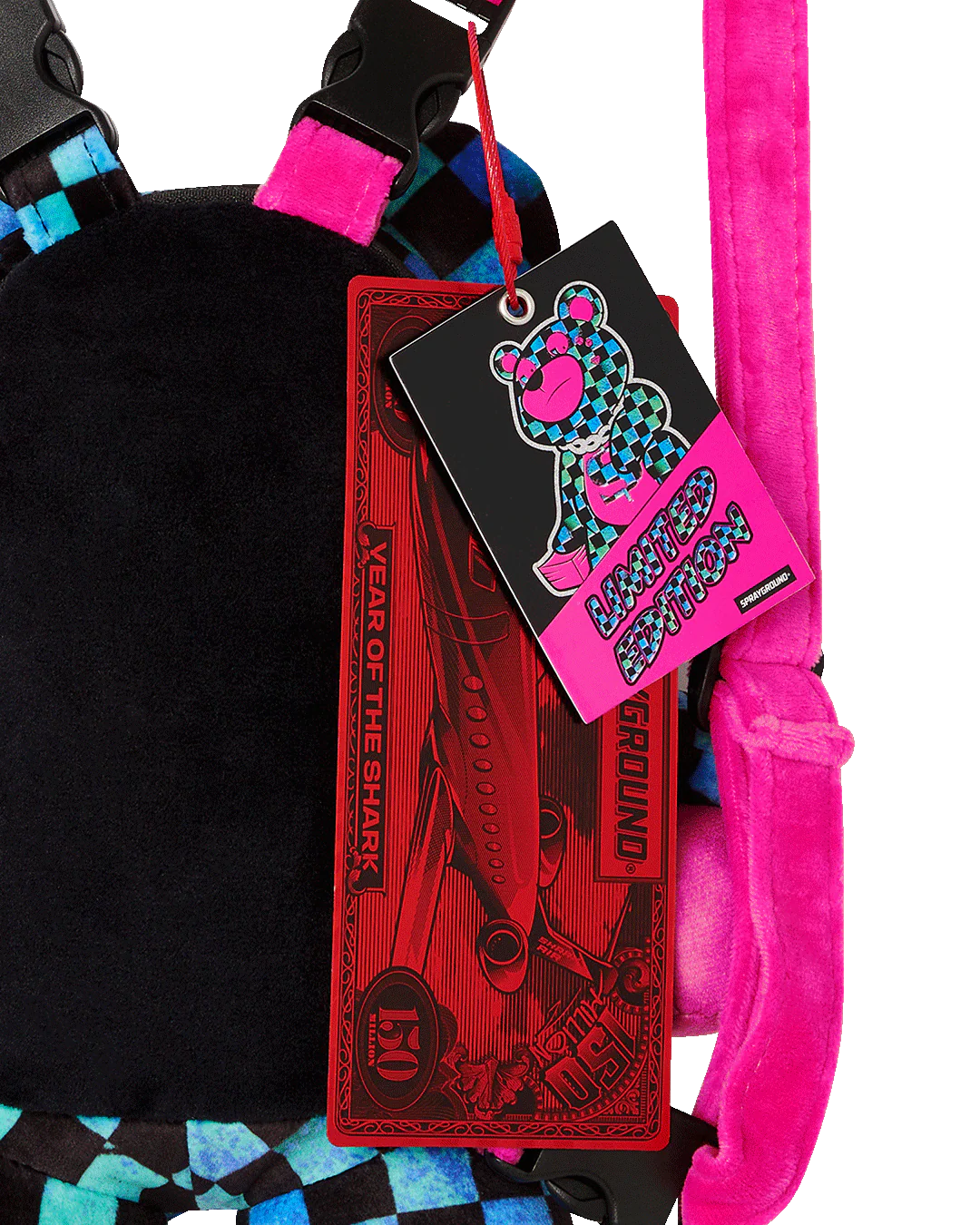 SPRAYGROUND LUMINOUS HYPOTHESIS BEAR CUB BACKPACK