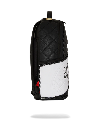 SPRAYGROUND HELLO MY NAME IS 15 YEARS QUILTED BACKPACK (SUPER RARE)