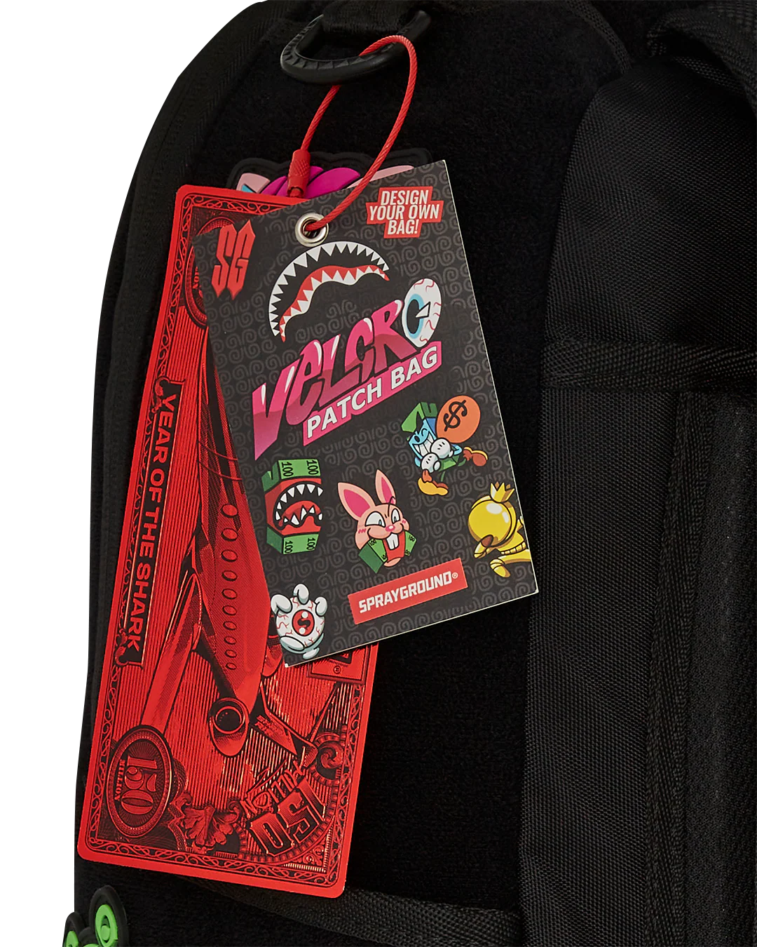 SPRAYGROUND STUCK ON YA - VELCRO PATCH BACKPACK