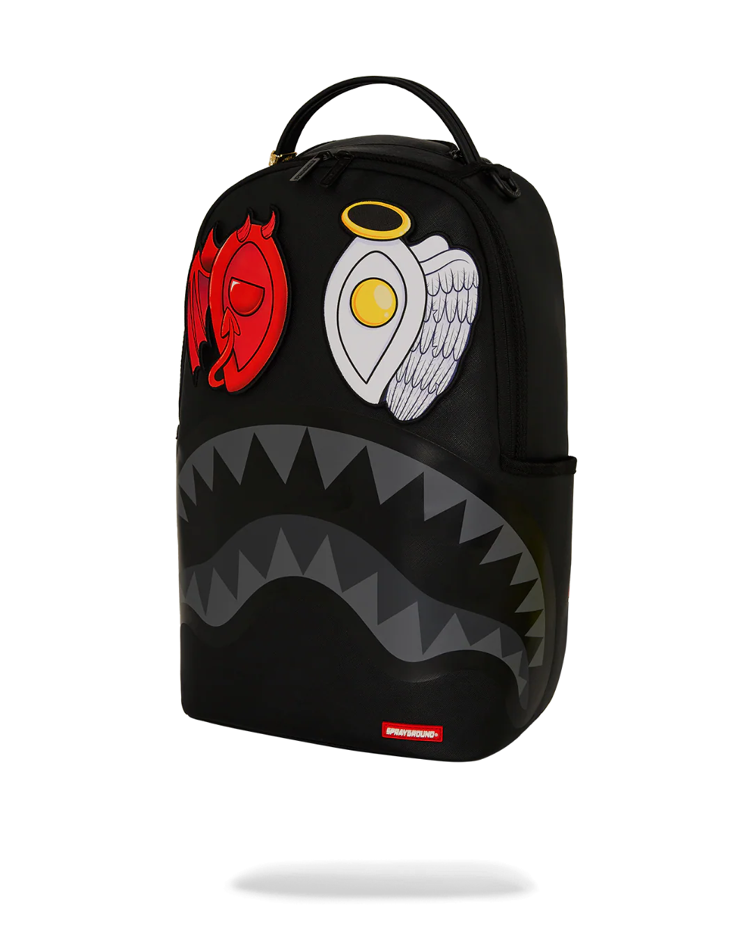 SPRAYGROUND BLACK REMOVABLE EYES DLXSV BACKPACK