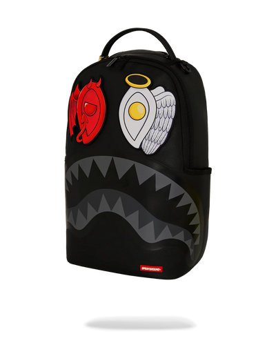 SPRAYGROUND BLACK REMOVABLE EYES DLXSV BACKPACK