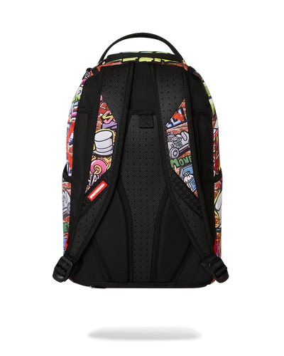 SPRAYGROUND MONOPOLY GRAFFITI GOLD RUSH DLXR BACKPACK