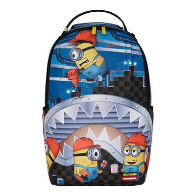 SPRAYGROUND MINION AND SPRAYGROUND SIGN BACKPACK