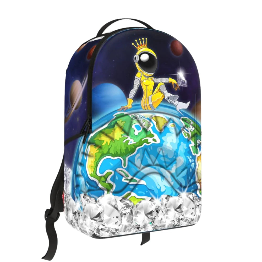SPRAYGROUND NEW CHARACTER GALAXY DESIGN DLXR BACKPACK
