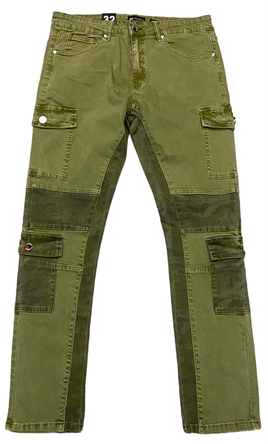 Waimea Men's Cargo Pants Olive M8023T