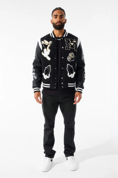 JORDAN CRAIG FALLEN ANGELS VARSITY JACKET