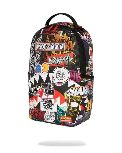 SPRAYGROUND PACMAN STICKERS DLXSV BACKPACK