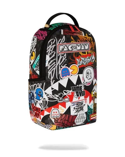 SPRAYGROUND PACMAN STICKERS DLXSV BACKPACK