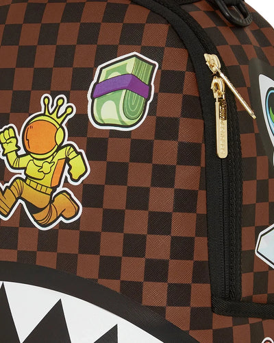 SPRAYGROUND STICKER CAMPAIGN DLXSV BACKPACK