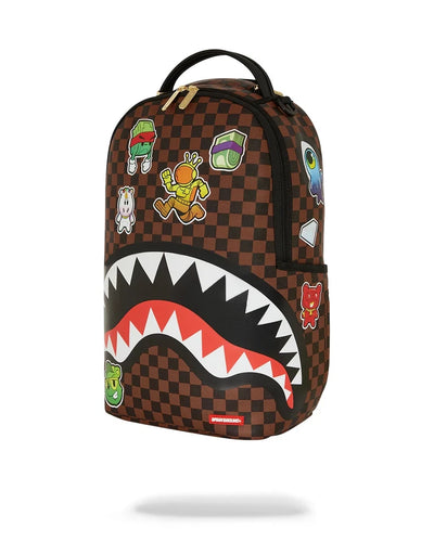 SPRAYGROUND STICKER CAMPAIGN DLXSV BACKPACK