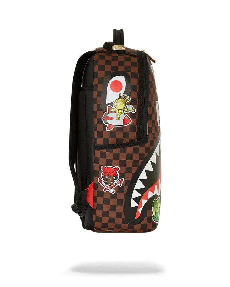 SPRAYGROUND STICKER CAMPAIGN DLXSV BACKPACK