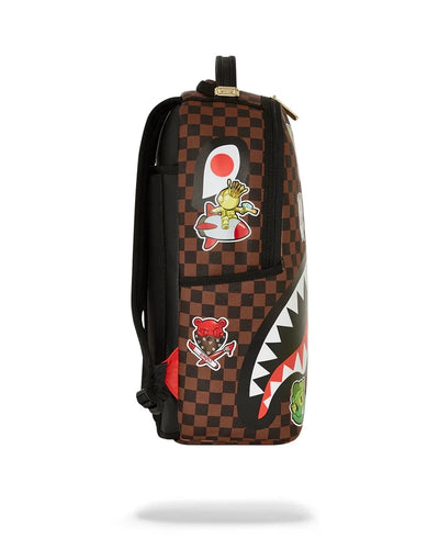 SPRAYGROUND STICKER CAMPAIGN DLXSV BACKPACK