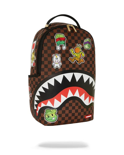 SPRAYGROUND STICKER CAMPAIGN DLXSV BACKPACK