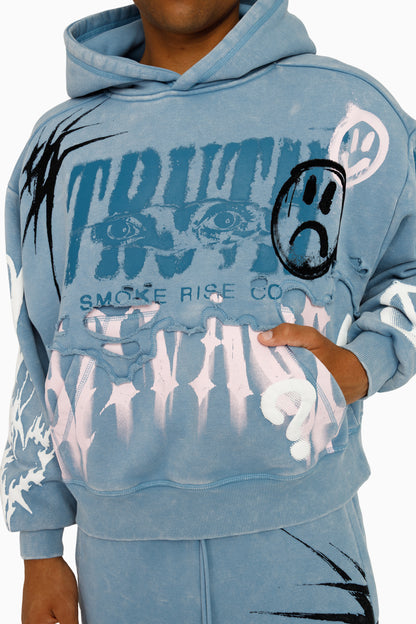 SMOKE RISE MEN'S TRUTH SWEATSUIT SHADOW BLUE