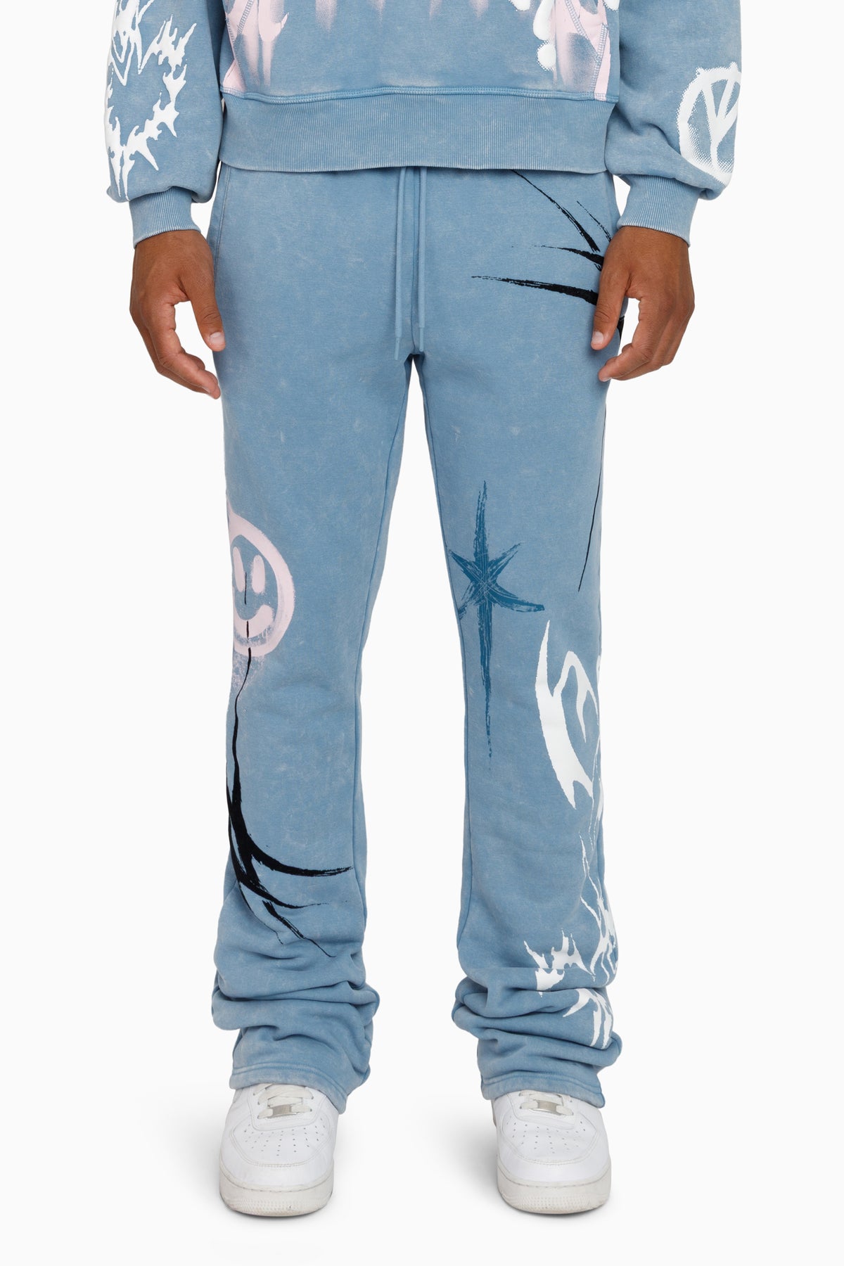 SMOKE RISE MEN'S TRUTH SWEATSUIT SHADOW BLUE