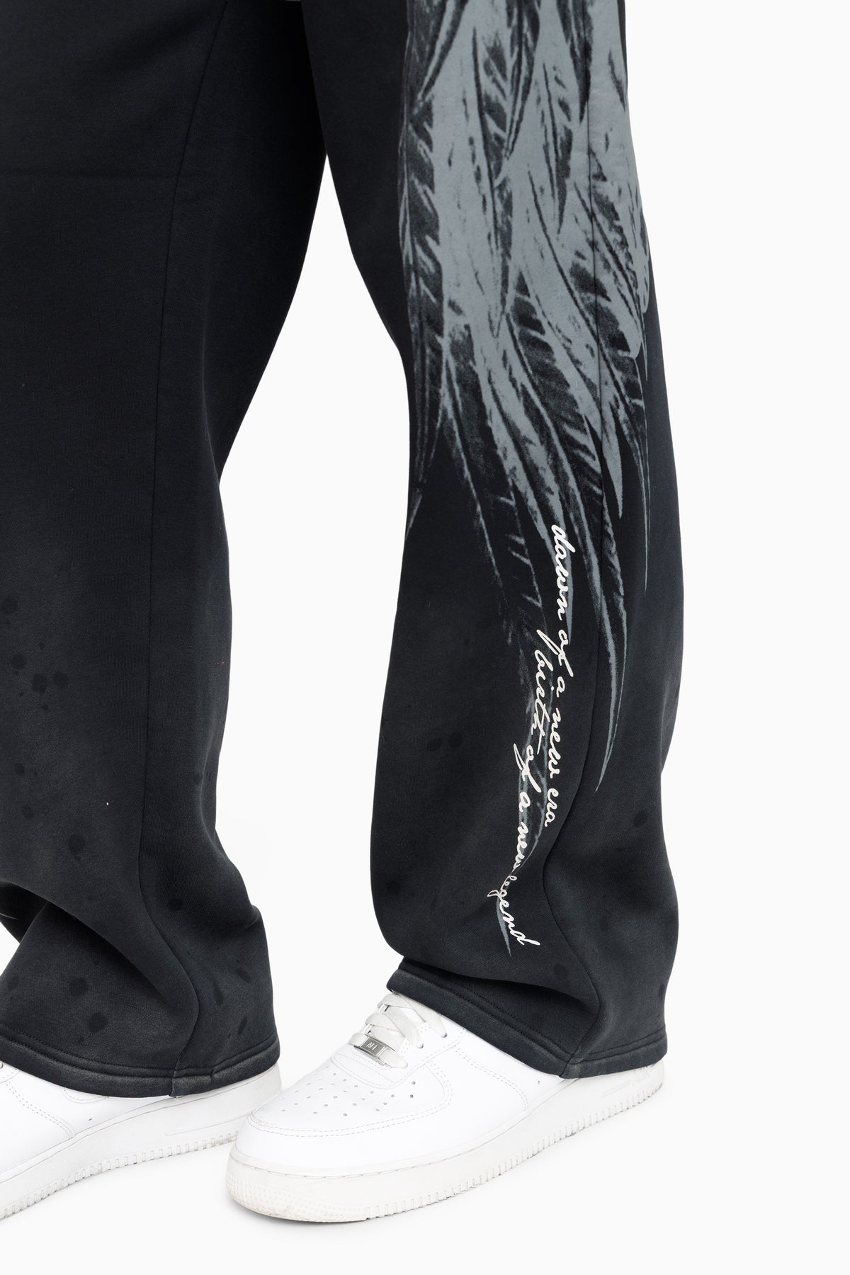SMOKE RISE MEN'S SACRED DAWN SWEATSUIT BLACK