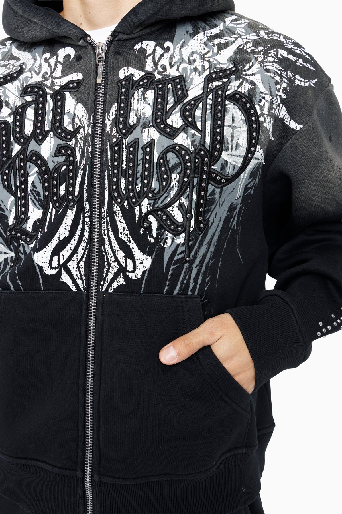 SMOKE RISE MEN'S SACRED DAWN SWEATSUIT BLACK