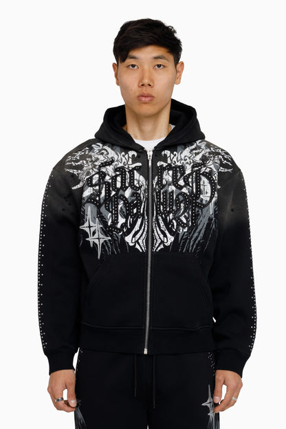SMOKE RISE MEN'S SACRED DAWN SWEATSUIT BLACK