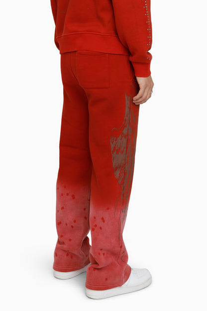 SMOKE RISE MEN'S SACRED DAWN SWEATSUIT RED