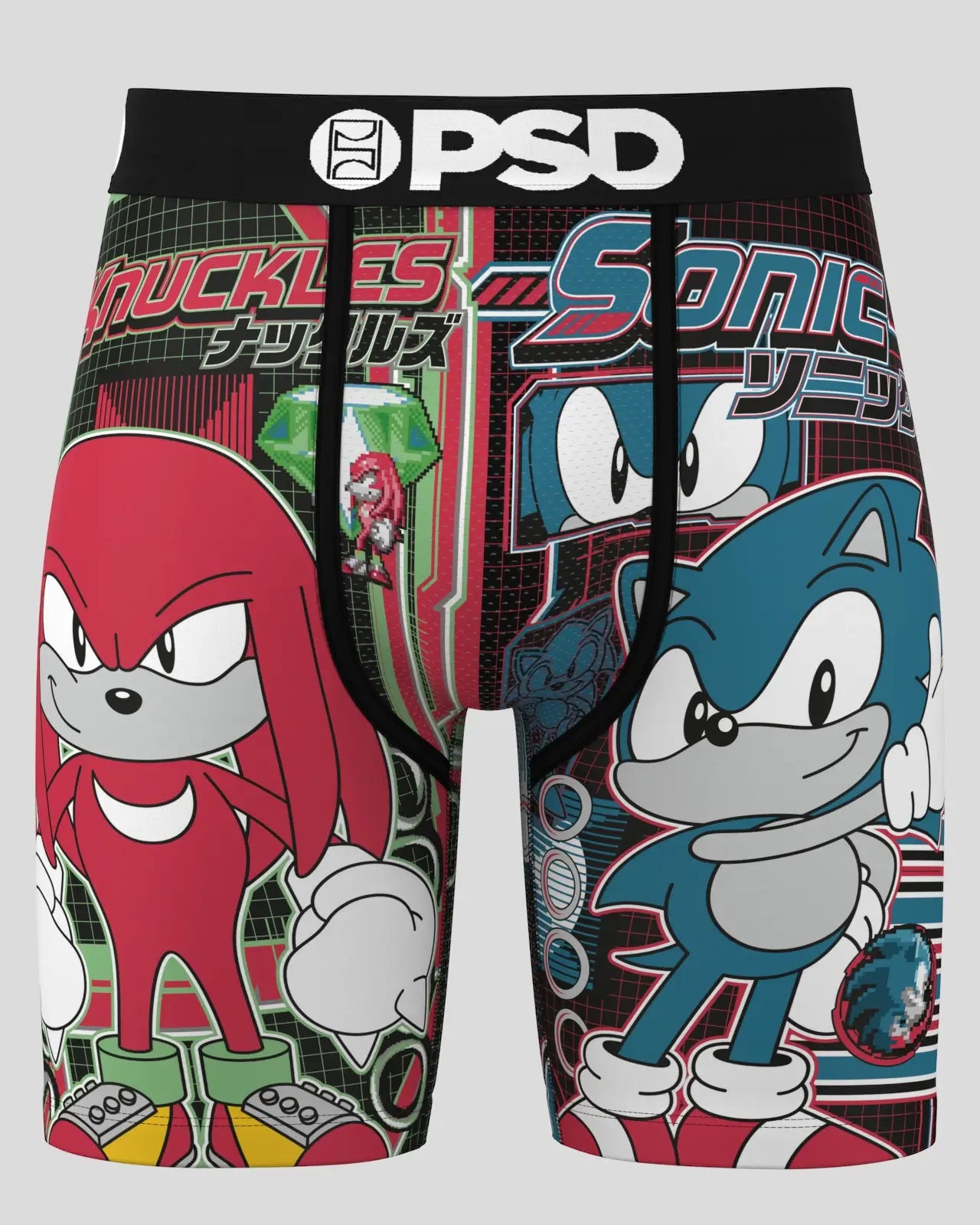 PSD SONIC VS KNUCKLES