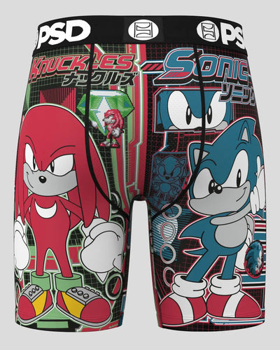 PSD SONIC VS KNUCKLES