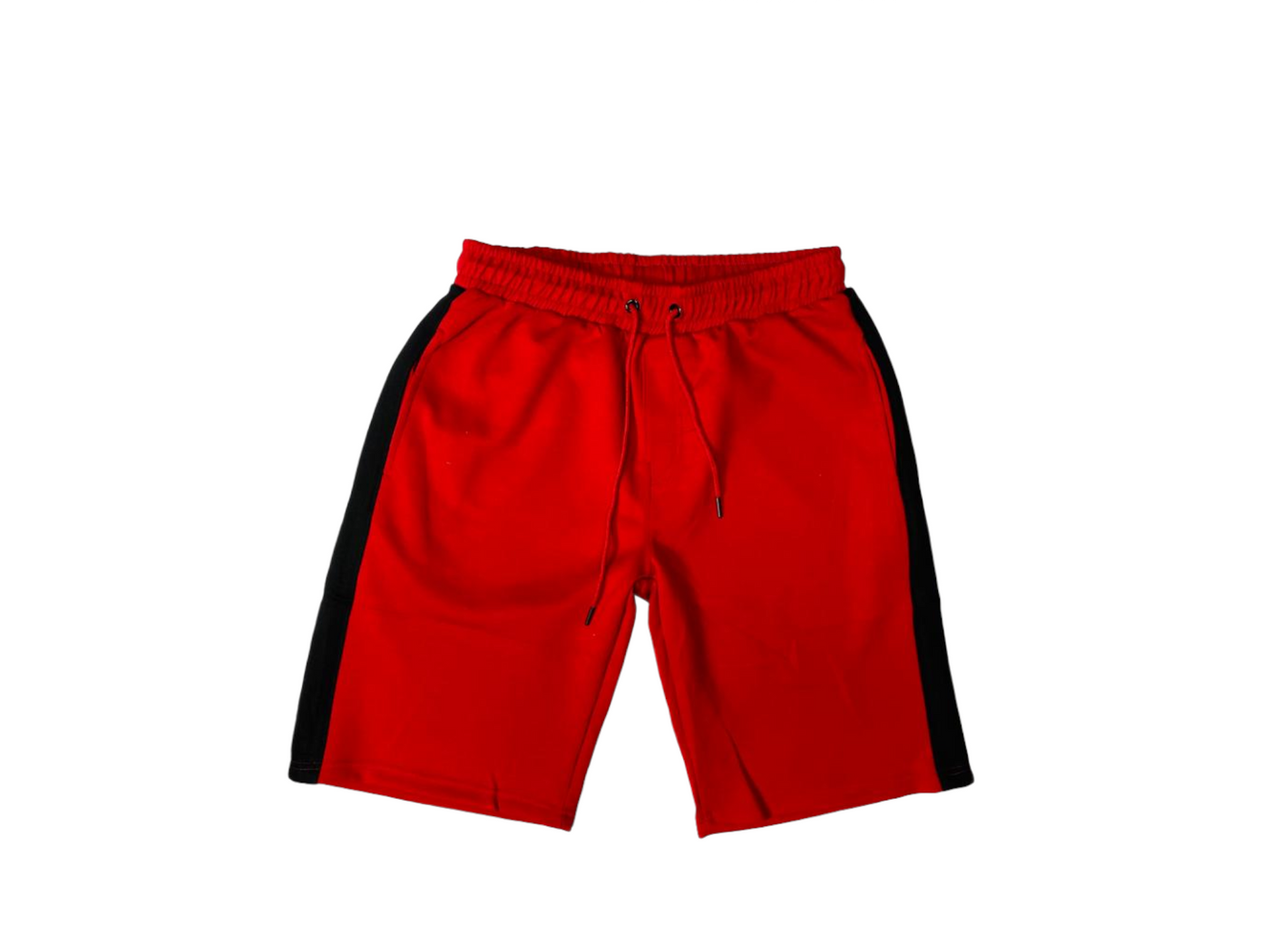 Red & Black Tech Shorts