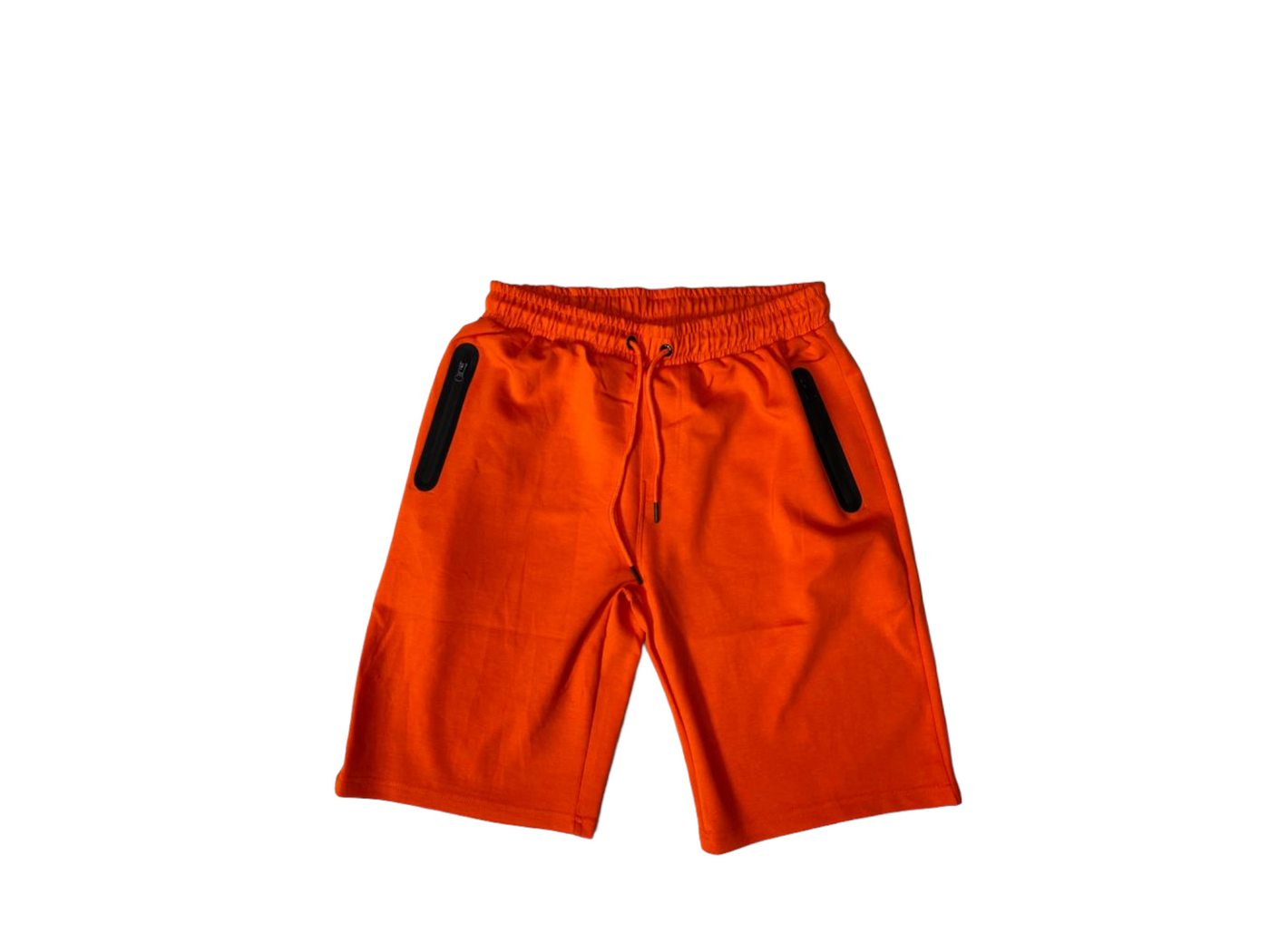 Orange Tech Shorts