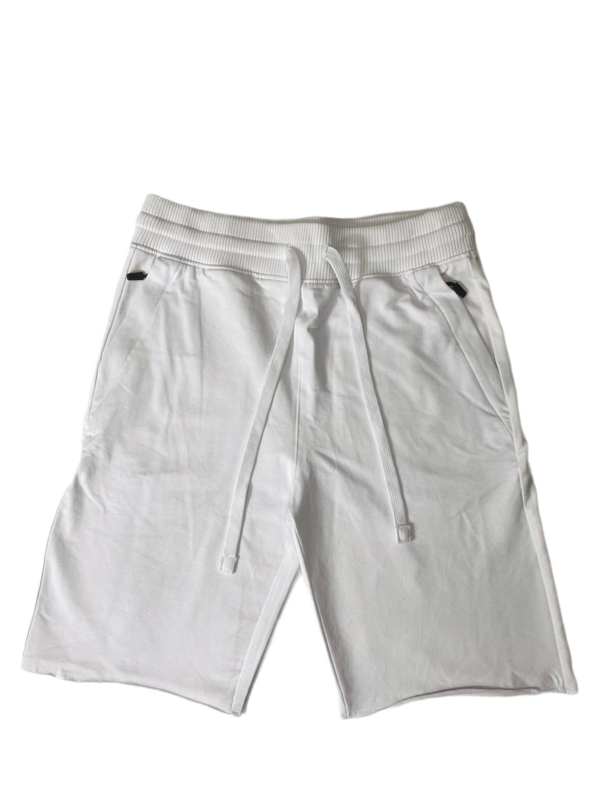 JD Sweat Shorts White
