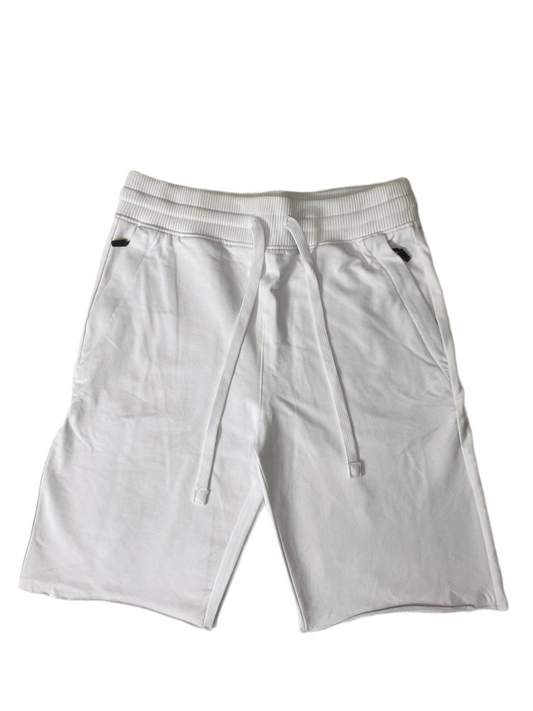 JD Sweat Shorts White