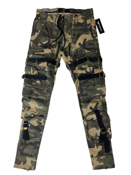 Harness Utility Cargo Pants Camo