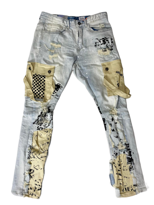 Smoke Rise Cargo Rivington Blue