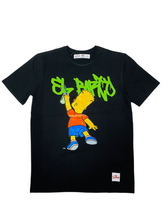 El Barto T-shirts Black