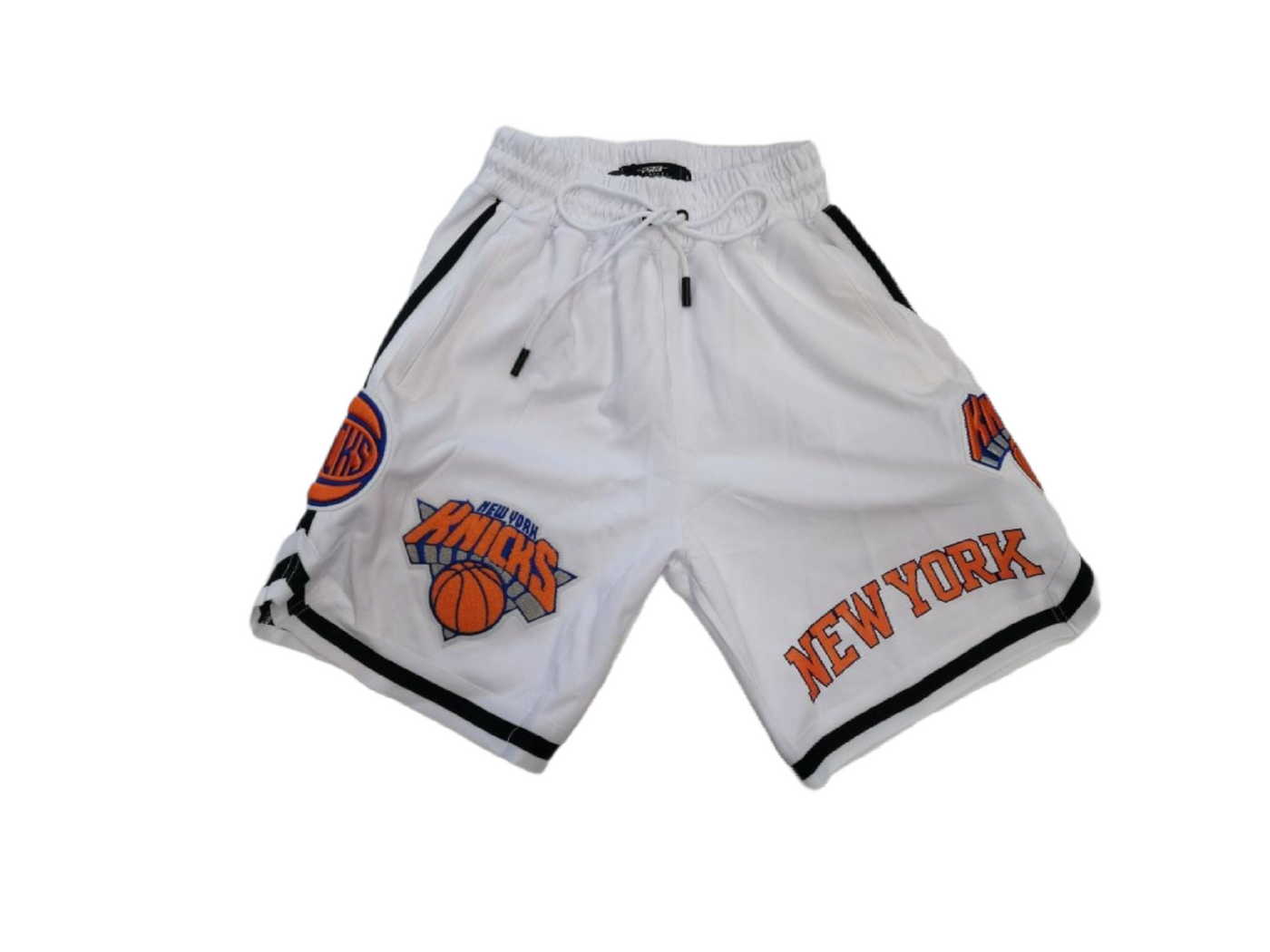 NY Knicks Shorts White