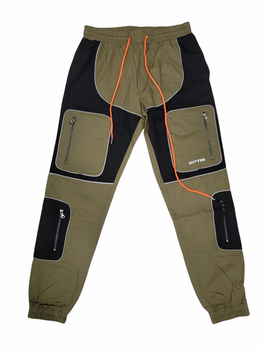 Nylon RS Pants Olive/Black