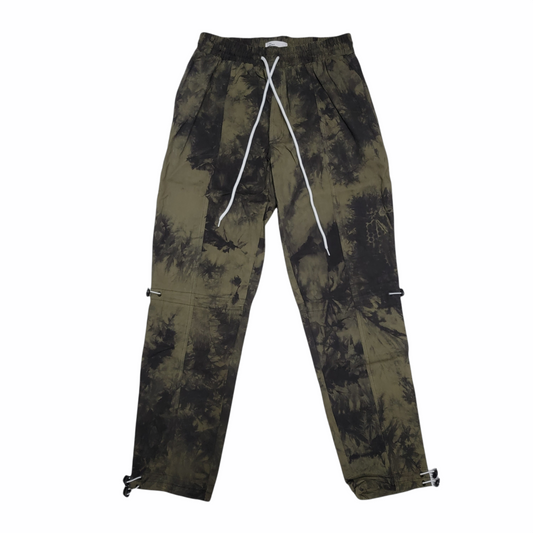 Tie Dye Hyper Track Pants Olive