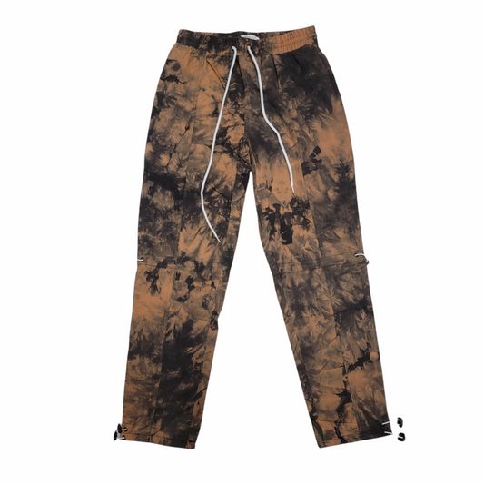Tie Dye Hyper Track Pants Brown