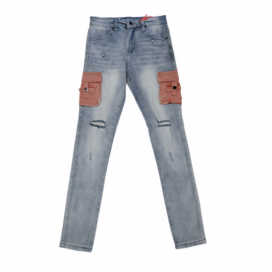 Kilogram Cargo jean Light Blue