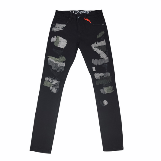 Kilogram Stitch Jeans Black Wash