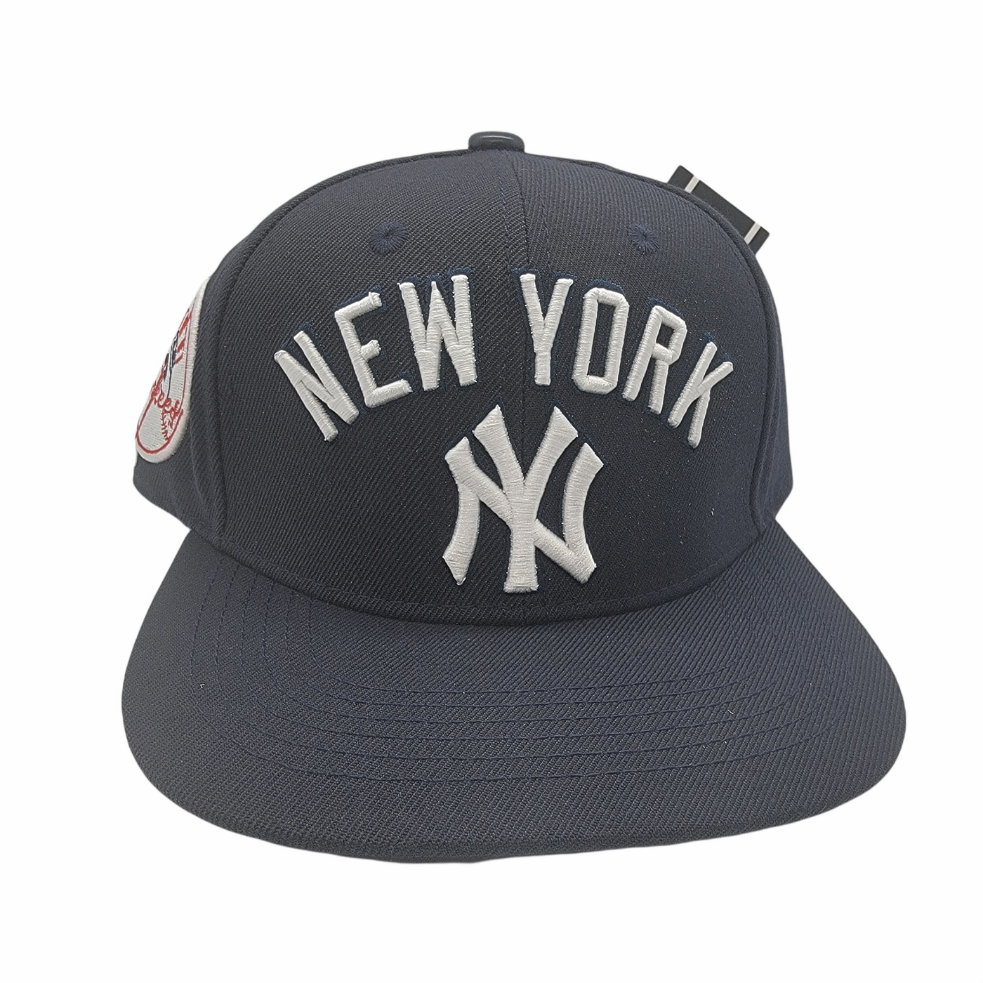 New York Yankees Stacked Logo Hat Navy