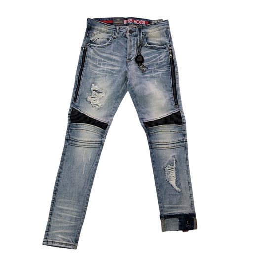 Smugglers moon biker denim jeans