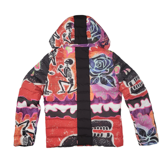 Roku 2021 Anniversary Bubble Jacket Red