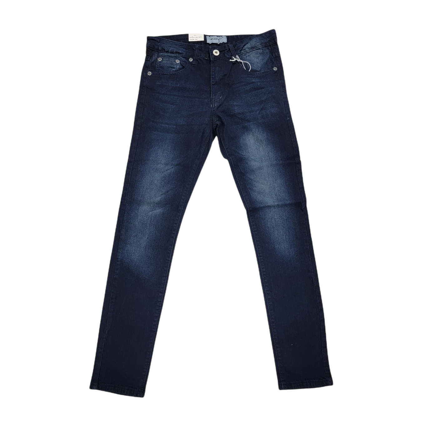 M. Society Navy Cement wash Jeans Plain