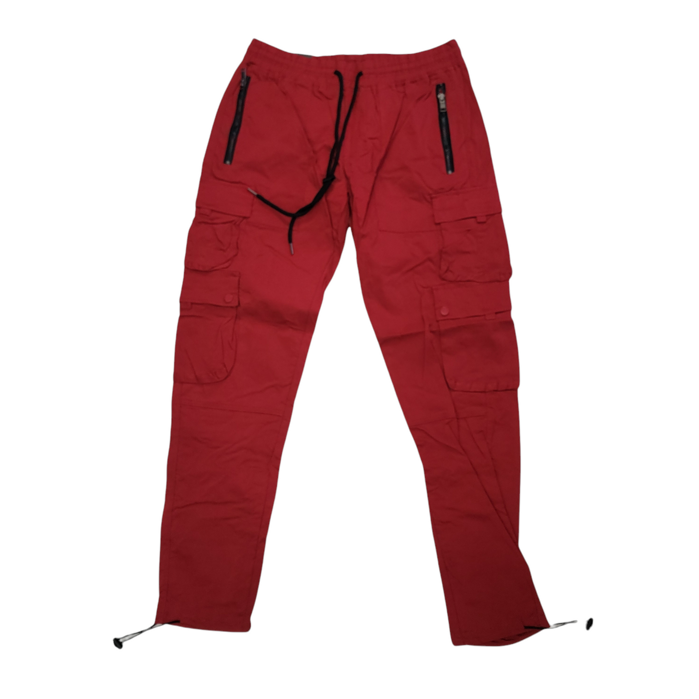 Rebel Minds Nylon Tactical Cargo Pants Red