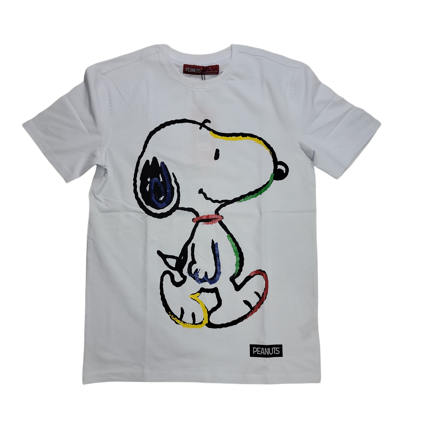 Freeze Max Snoopy Chalk T-shirt White