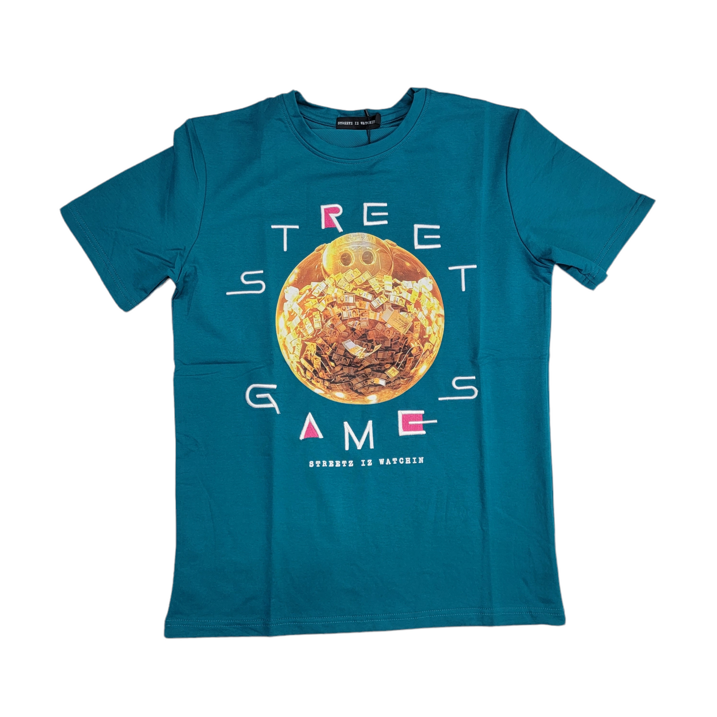 Streetz Iz Watchin Street Games T-Shirt Green